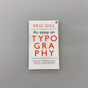 An essay on Typography