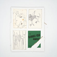 Load image into Gallery viewer, 'Garage-ism Starter Pack, 3 Drawings and Signed Manifesto, Edition 6/20' (2021)