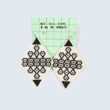 Load image into Gallery viewer, 'Minimal Kolam earrings' (2020)
