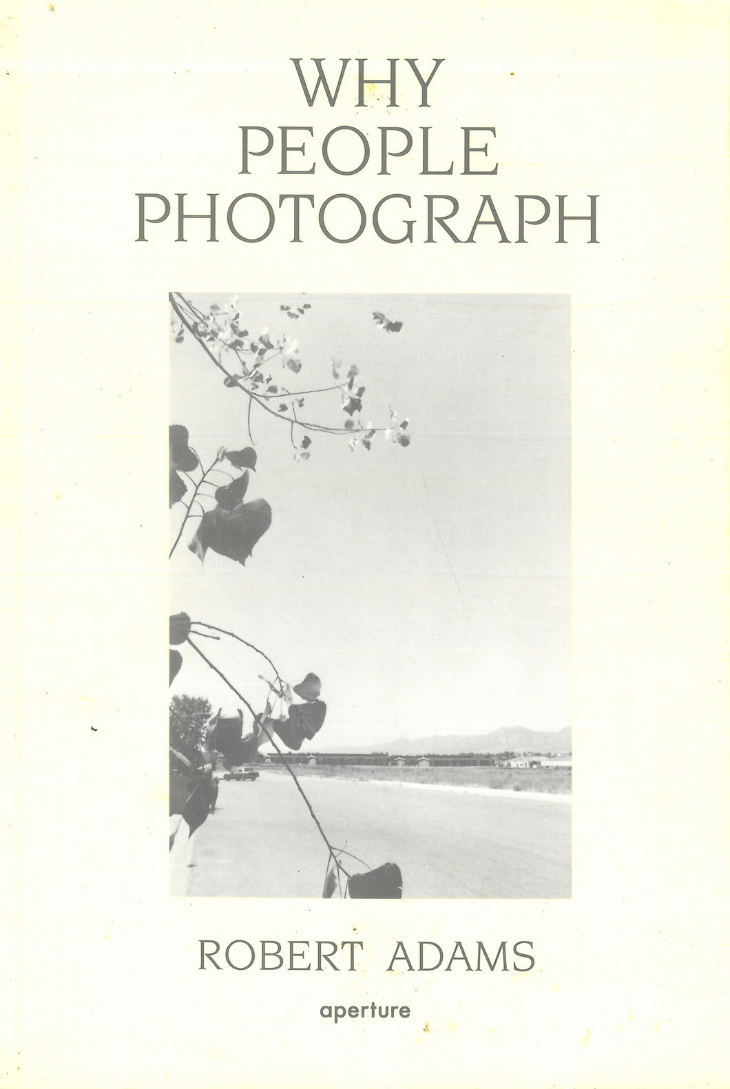 Why People Photograph