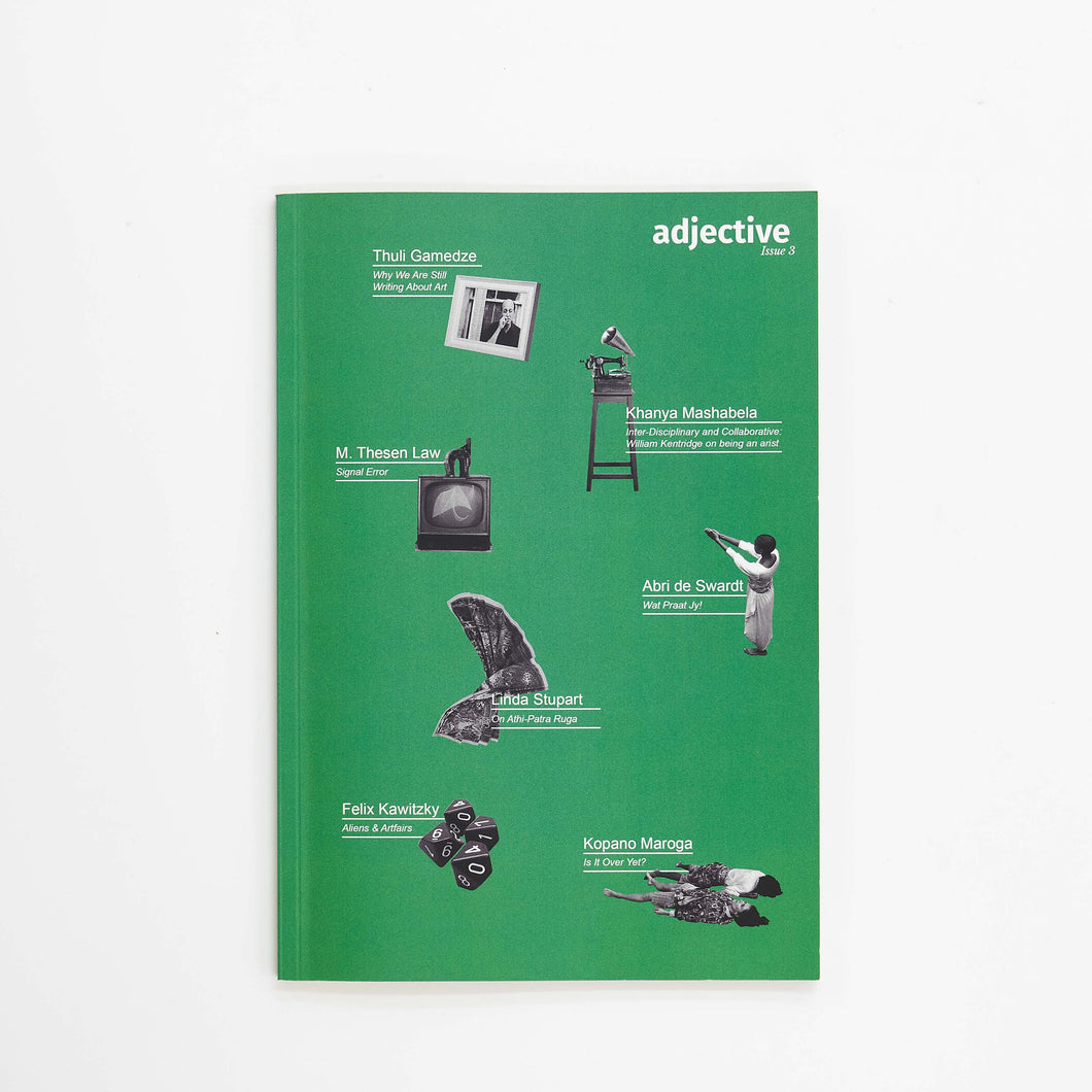 'adjective Issue 3' (2018)