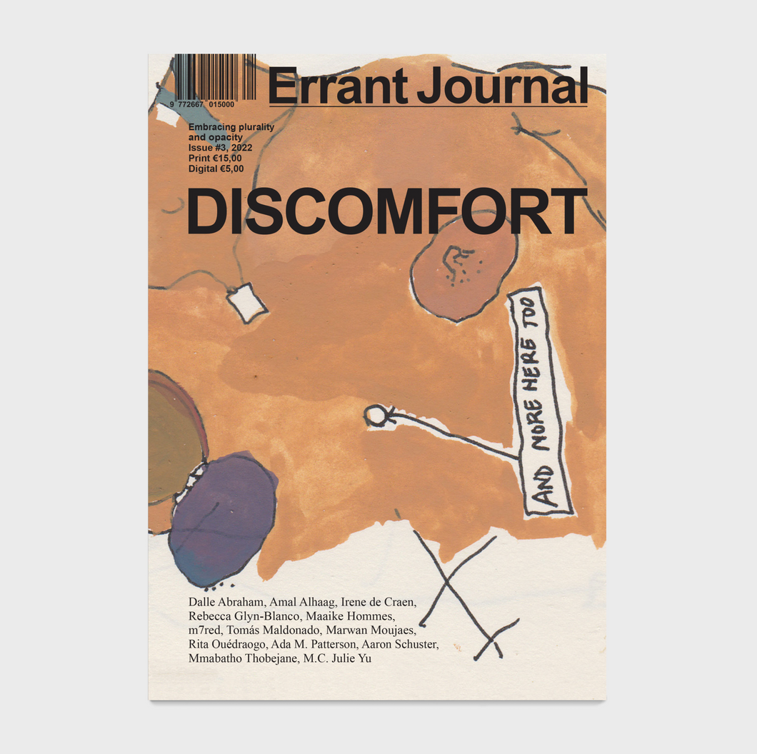 'Errant Journal Issue #3, Spring/Summer 2022  DISCOMFORT'